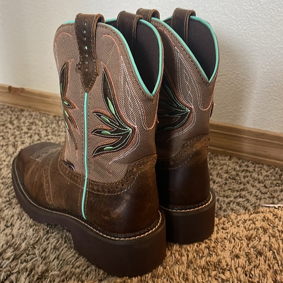 Justin Brand Ladies Size 8 Nettie Western Boot - Picture 5 of 13